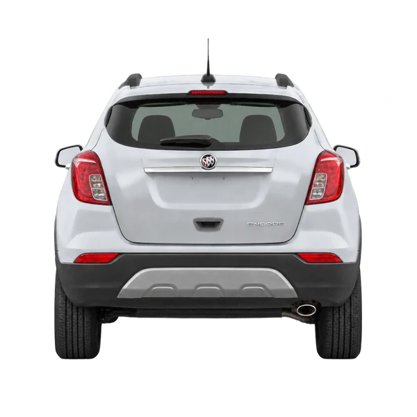 silver 2020 Buick Encore rear view