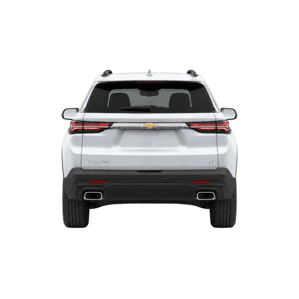 silver 2024 Chevrolet Traverse Limited rear view