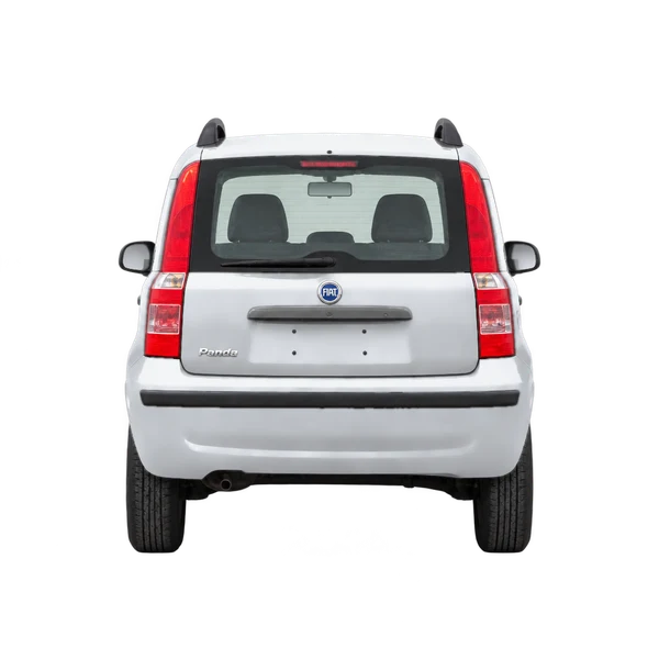 silver 2004 Fiat Panda rear view