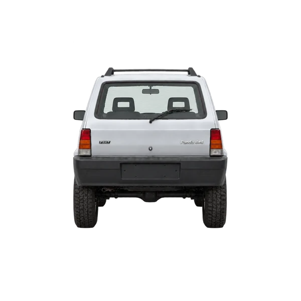 silver 1991 Fiat Panda 4X4 rear view
