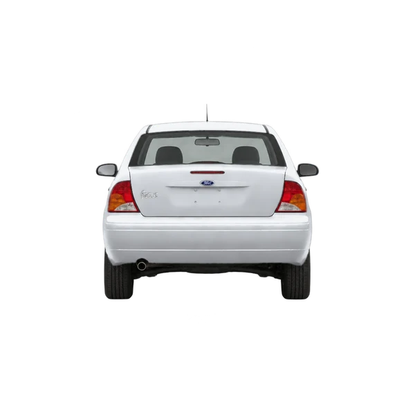 silver 2004 Ford Focus rear view