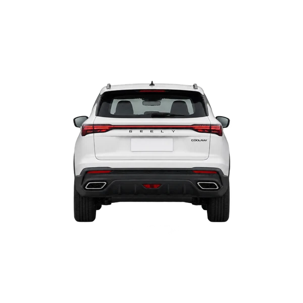 white 2025 Geely Coolray rear view