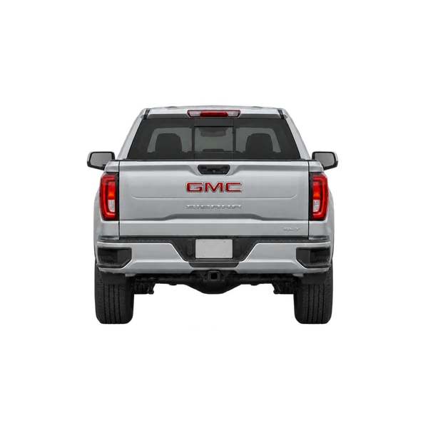 silver 2023 GMC Sierra 1500 rear view