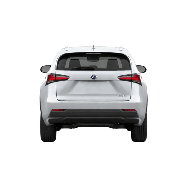 silver 2018 Lexus NX 300H Luxury rear view