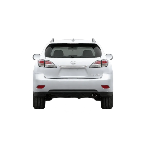 silver 2012 Lexus RX350 rear view