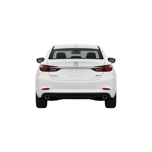 white 2018 Mazda Mazda6 rear view