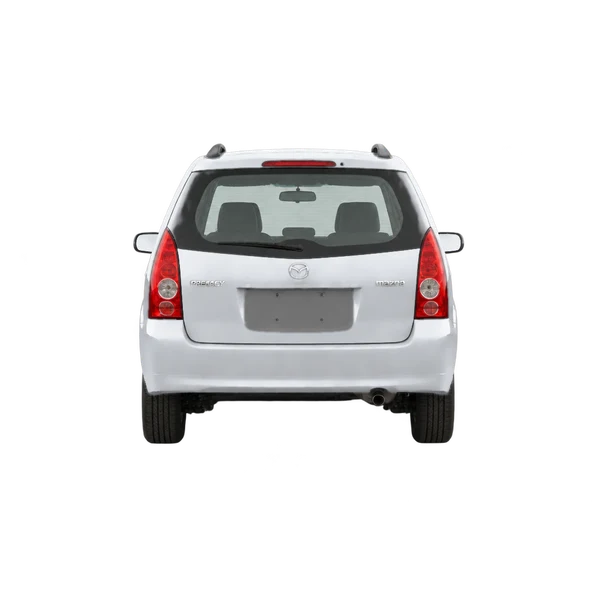 silver 2001 Mazda Premacy rear view