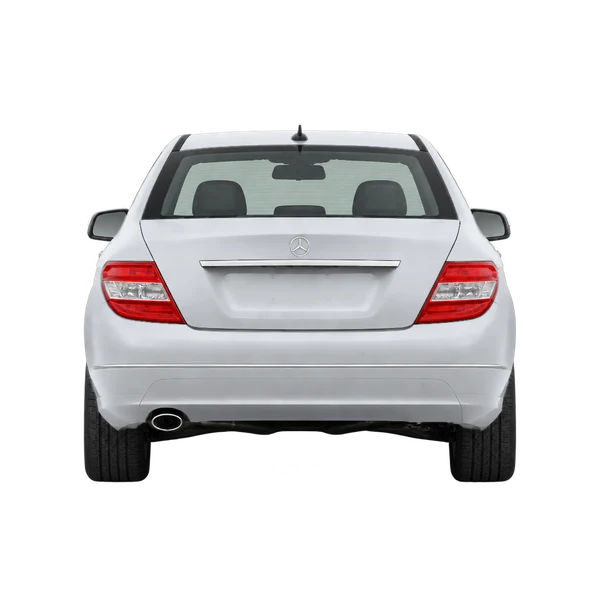 silver 2008 Mercedes-Benz C rear view