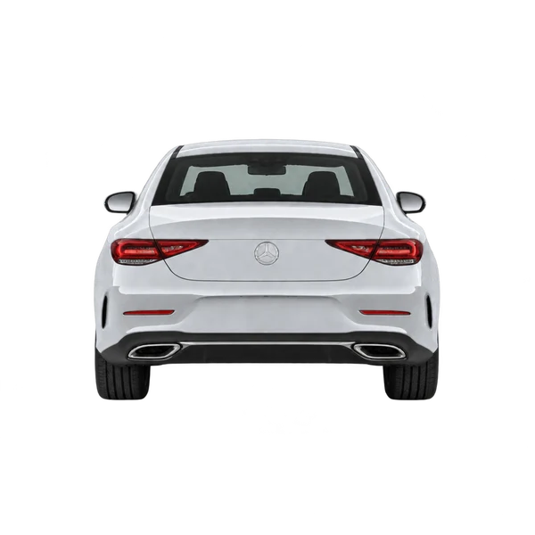 silver 2023 Mercedes-Benz CLS rear view