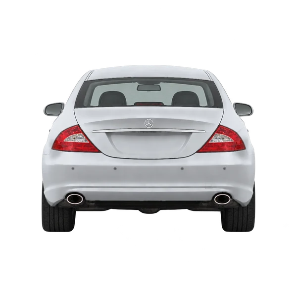 silver 2010 Mercedes-Benz CLS-Class rear view