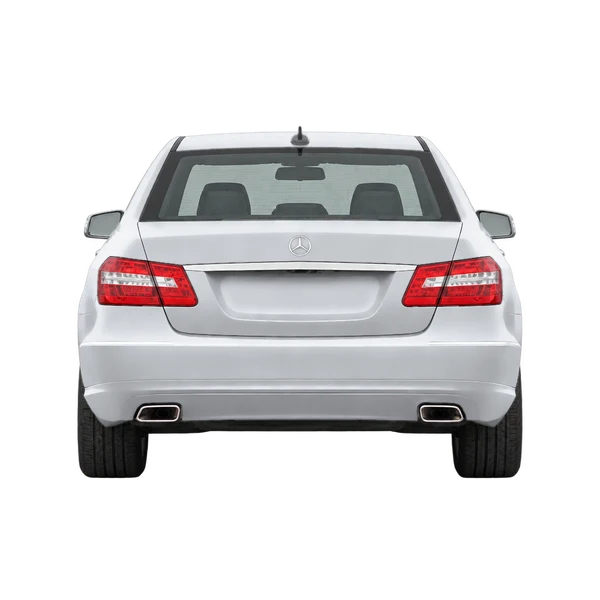 silver 2012 Mercedes-Benz E-Class rear view