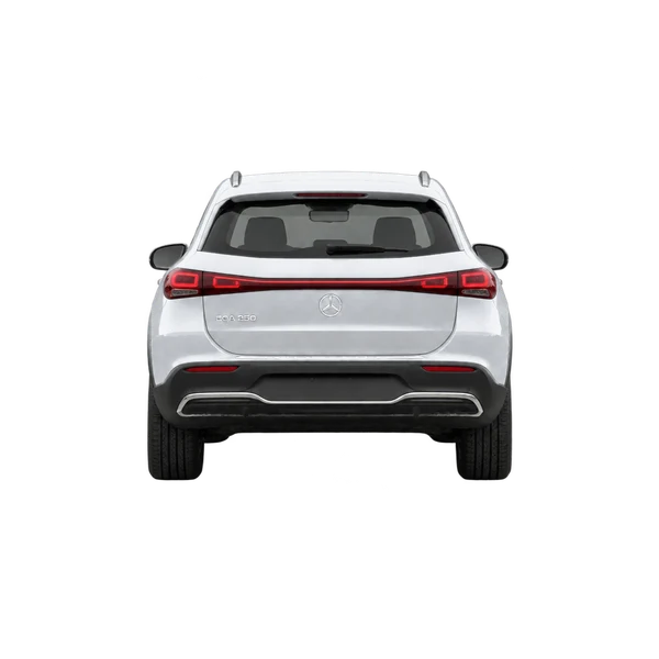 silver 2023 Mercedes-Benz EQA rear view