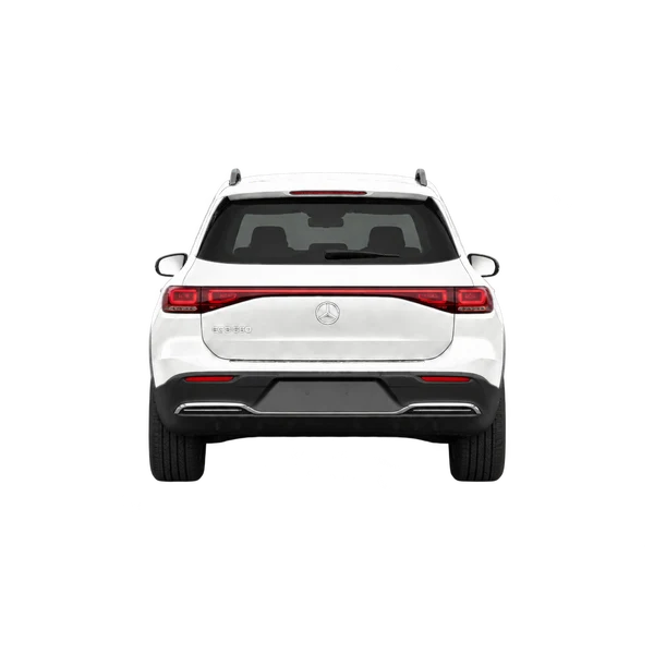 white 2023 Mercedes-Benz EQB rear view