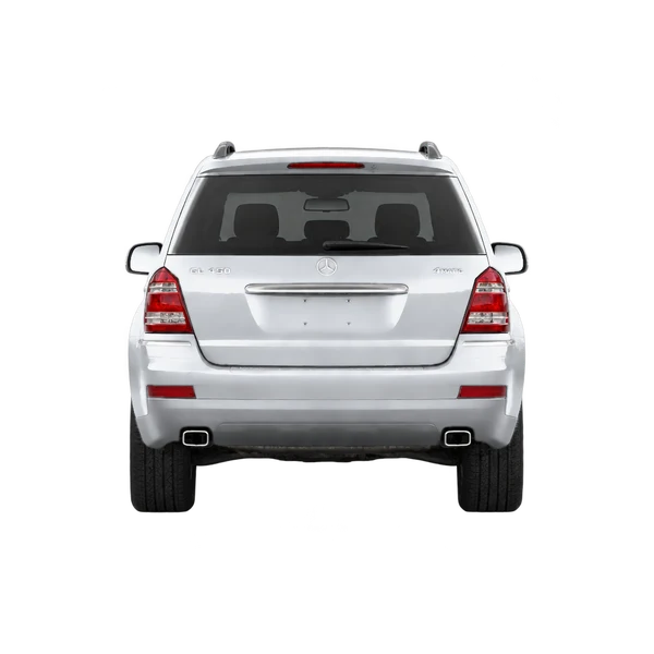 silver 2011 Mercedes-Benz GL rear view