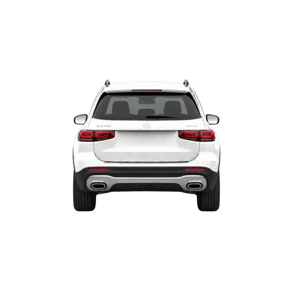 white 2021 Mercedes-Benz GLB rear view
