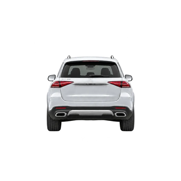 silver 2027 Mercedes-Benz GLE-Class rear view