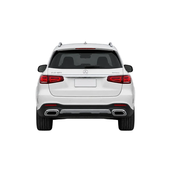 white 2023 Mercedes-Benz GLS rear view