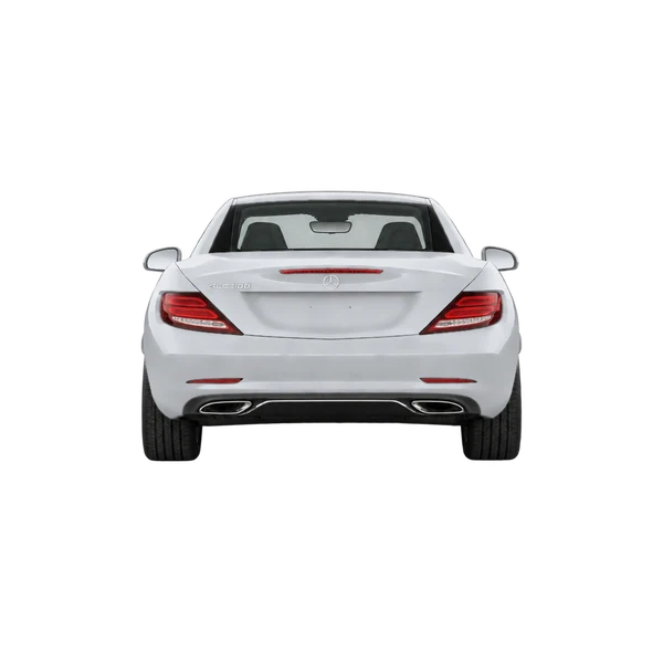 silver 2020 Mercedes-Benz SLC-Class rear view