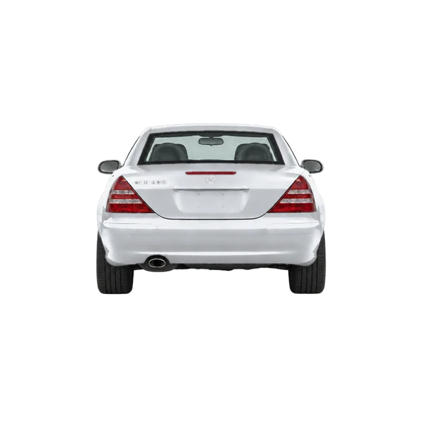 silver 2001 Mercedes-Benz SLK-Class rear view