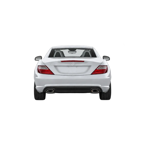 silver 2016 Mercedes-Benz SLK-Class rear view