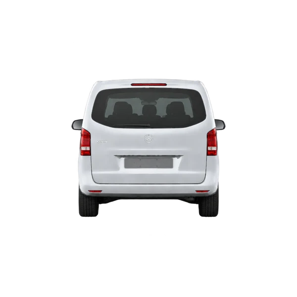 silver 2024 Mercedes-Benz Vito rear view