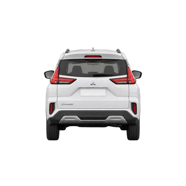 white 2024 Mitsubishi Xpander rear view