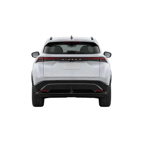 silver 2023 Nissan Ariya rear view