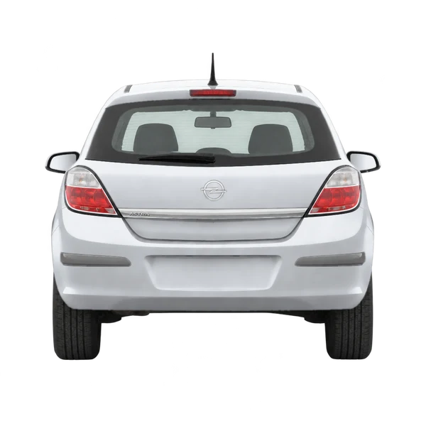 silver 2007 Opel Astra rear view