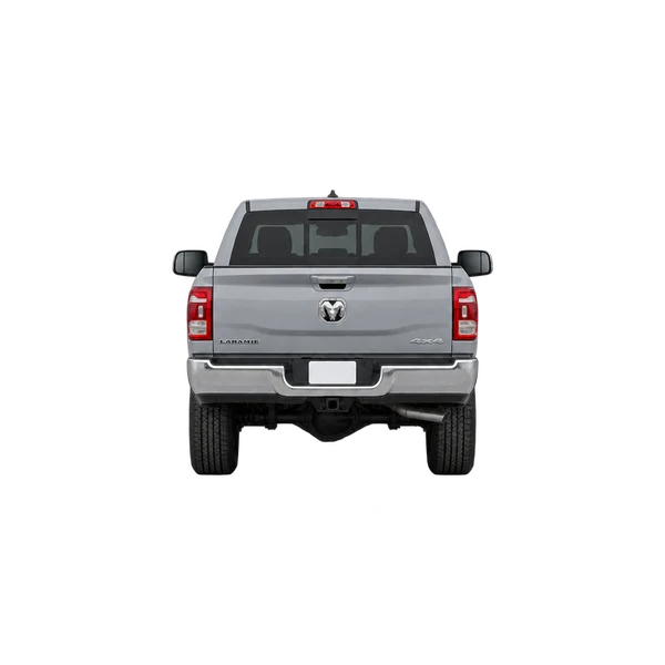 silver 2022 Ram 2500 rear view