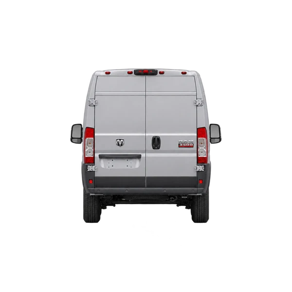silver 2015 Ram ProMaster 3500 rear view