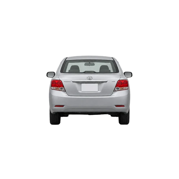 silver 2010 Toyota Allion rear view