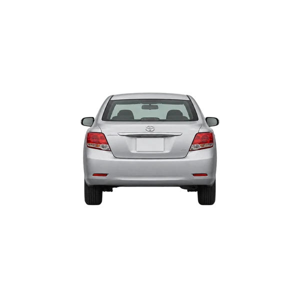 silver 2015 Toyota Allion rear view
