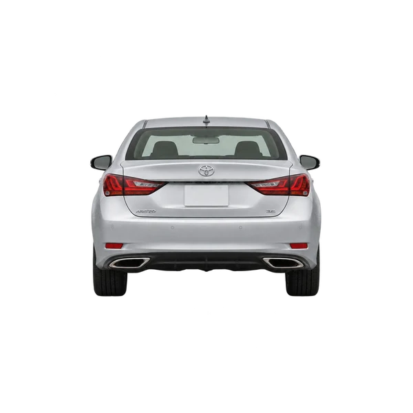 silver 2015 Toyota Aristo rear view