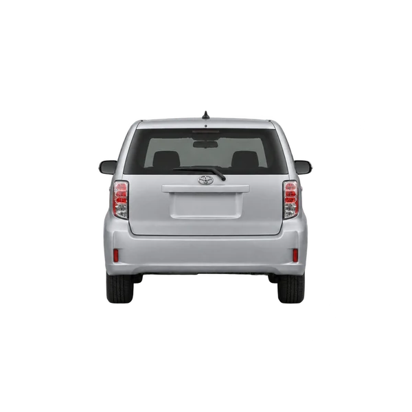 silver 2020 Toyota BB rear view