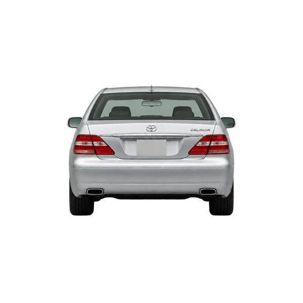 silver 2020 Toyota Celsior rear view