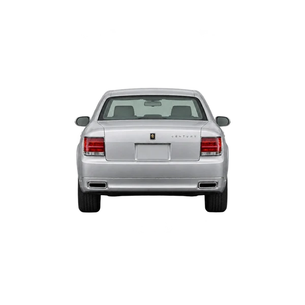 silver 2015 Toyota Century rear view