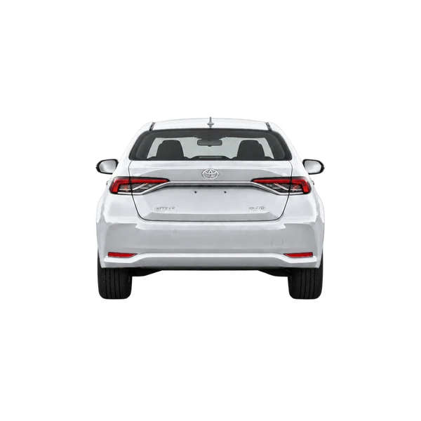 silver 2023 Toyota Corolla Altis rear view