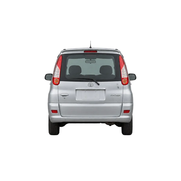 silver 2005 Toyota Funcargo rear view