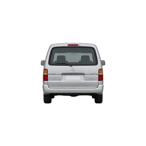 silver 2000 Toyota Hiace 2.4TD Emotion Lang rear view