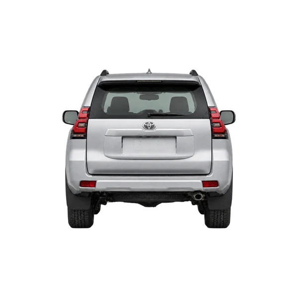 silver 2025 Toyota Land Cruiser (150 Series) rear view