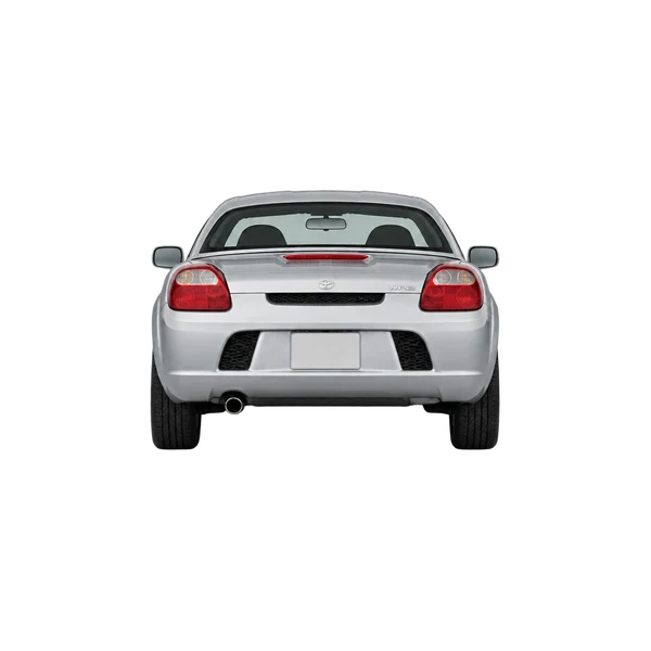 silver 2000 Toyota MR2,TOYOTA MR rear view