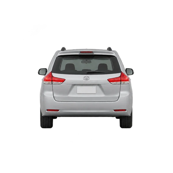 silver 2015 Toyota Picnic rear view
