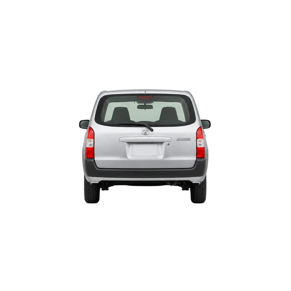 silver 2020 Toyota Succeed rear view