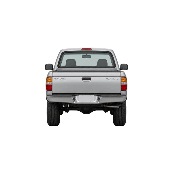 silver 1999 Toyota Tacoma rear view