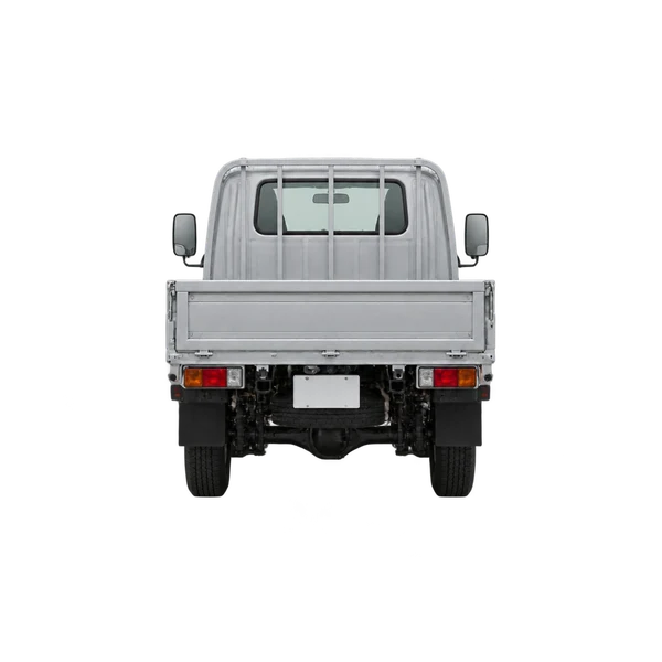 silver 2010 Toyota Toyoace rear view
