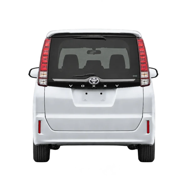 silver 2021 Toyota Voxy rear view