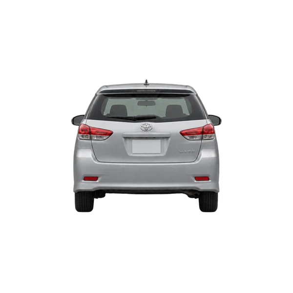 silver 2020 Toyota Wish rear view