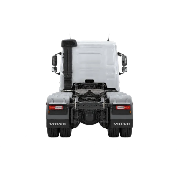 silver 2024 Volvo FMX 460 10X4 rear view