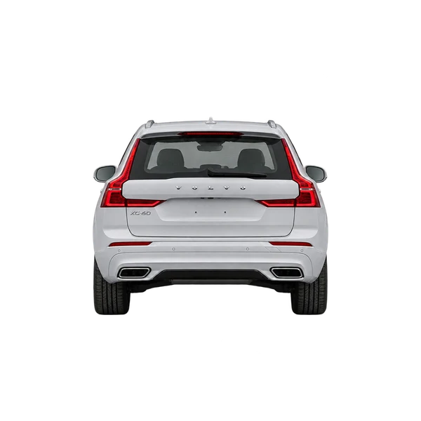 white 2027 Volvo XC60 rear view