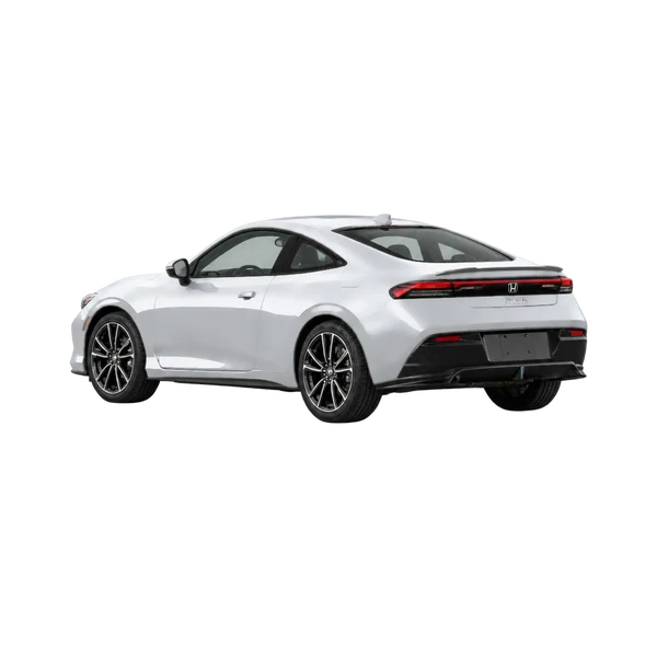 silver 2026 Honda Prelude rear three-quarter (facing left) view